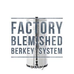 Big Berkey Water Filter with 2 Black Berkey Elements Factory Blemished NEW