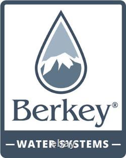Big Berkey Water Filter with 2 Black Berkey Elements NON-EMBOSSED NEW