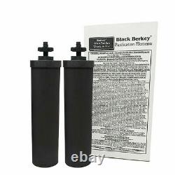 Big Berkey Water Purifier System with2 Black BB9-2 Filters BK4X2 Free Shipping NEW