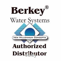 Big Berkey Water Purifier System with2 Black Filters & Stainless Steel Spigot New