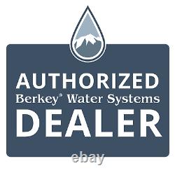 Big Berkey Water Purifier System with2 Black Filters & Stainless Steel Stand New
