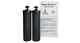 Black Water Filter Replacement for Berkey Gravity Water Filter System, fit BB9-2