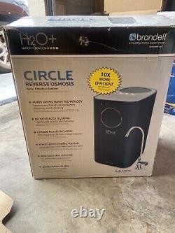 Brondell Reverse Osmosis Circle RC100 RO Water Filter System + Faucet New