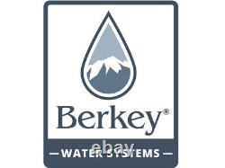 Crown Berkey Water Filter with 8 Black Berkey Elements NEW