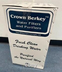 Crown berkey water filter system 6 gal open box