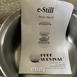 E-Still Emergency Distilled Drinking Water System By Pure Survival