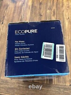 EcoPure Water Filter System No Mess Whole Home With Installation Kit EPWHE