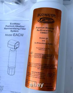 Ecowater 7385037 Filter Premium Alkaline / Re-Mineralizing Water System EACW