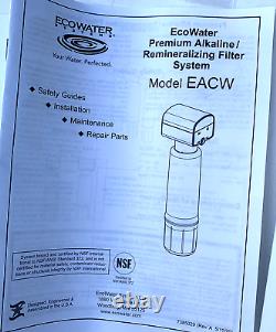 Ecowater 7385037 Filter Premium Alkaline / Re-Mineralizing Water System EACW
