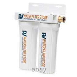 Essential RV Water Filter System with Hose Fittings Premium RV Water