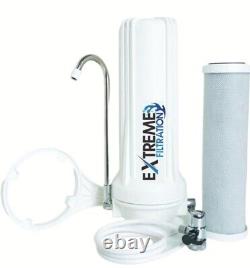 Extreme Filtration Countertop Filter Drinking Water Purification System White