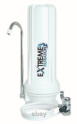 Extreme Filtration Countertop Filter Drinking Water Purification System White