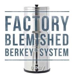 Factory Blemished Big Berkey Water System Filter With Black Berkey Filters