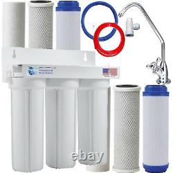 Fountainhead 3 Stage Under Sink Water Filter System Bonus Filters