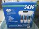 Frizzlife 3-Stage Under Sink Water Filter System SK99-NEW, Certified, 0.5 Micron