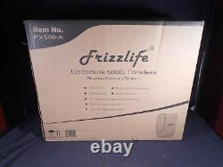 Frizzlife PX500-A Alkaline/Remineralize RO Tankless Water Filtration System