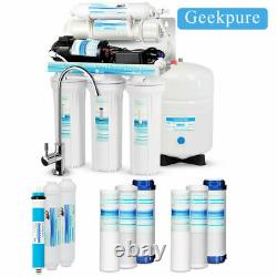 Geekpure 5 Stage Reverse Osmosis Water Filter System 75 GPD Model RO 5