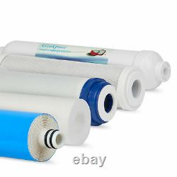 Geekpure 6 Stage Reverse Osmosis Water Filter System with Alkaline Filter 75 GPD