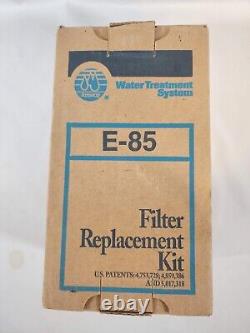 Genuine OEM E-85 AMWAY Replacement Water Filter E84 System Comp E85 Factory Seal
