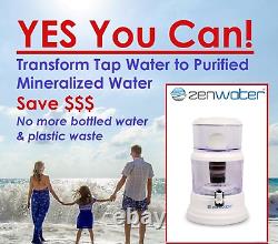 Genuine Zen Water Systems 4 Gallon Countertop Water Filter Purifier