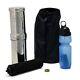 Go Berkey Kit -Includes Stainless Steel Portable Water Filter System with Sport