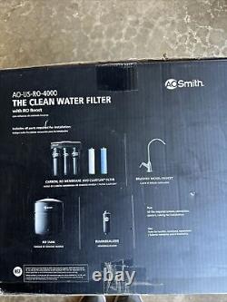 Great (READ) A. O. Smith AO-US-RO-4000 Reverse Osmosis Water Filter System