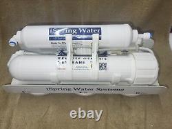 ISPRING Reverse Osmosis Water Filter System 5-Stage Under Sink with Quality Filter