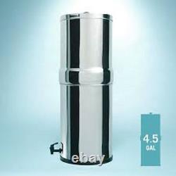 Imperial Berkey Gravity-Fed Water Filter System with 2 Black Purification Elements