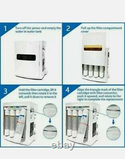 KFLOW Countertop Reverse Osmosis System 4-Stage Water Filter System Double RO