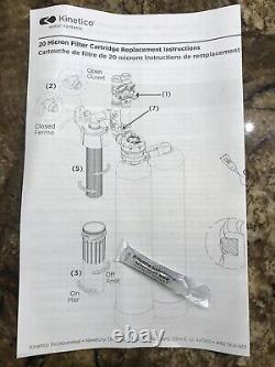 KINETICO Water Systems MACH 20 Micron Superkit Sediment Filter Cartridge 12 Pack