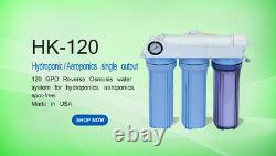 Koolermax 150G Aeroponics Hydroponics RO water system Reverse Osmosis HK120 USA