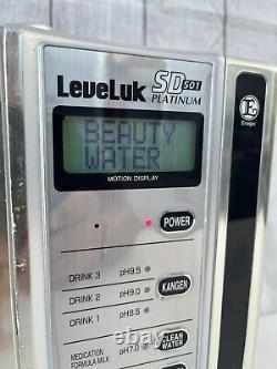 Leveluk Platinum SD501 Kangen Water System TYH-401 (WORKING BUT MISSING PARTS)