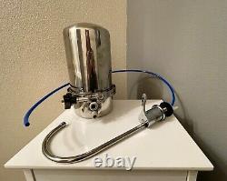 Multi-Pure CB-VOC-SB Water Filter System Under-Sink + Chrome Faucet + Shut-Off