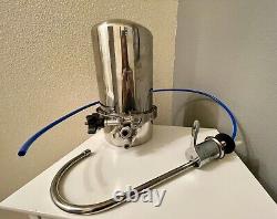 Multi-Pure CB-VOC-SB Water Filter System Under-Sink + Chrome Faucet + Shut-Off