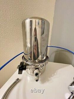 Multi-Pure CB-VOC-SB Water Filter System Under-Sink + Chrome Faucet + Shut-Off