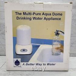 Multipure Aquadome MPad Countertop Drinking Water Filter System Carbon Filter