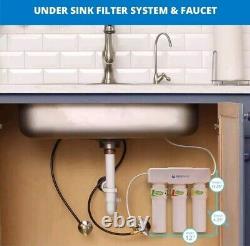 NEW Aquasana 3-Stage Max Flow Claryum Under Sink Water Filter System AQ-5300+. 55