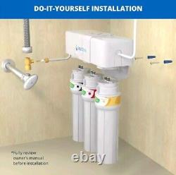 NEW Aquasana 3-Stage Max Flow Claryum Under Sink Water Filter System AQ-5300+. 55