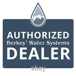 NEW Royal Berkey 3.25 System with 2 Brand New 7 Certified Ceramic Water Filters