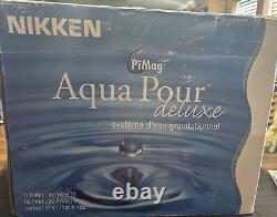 NIKKEN PiMag Aqua Pour Deluxe Gravity Water Filter System 13631