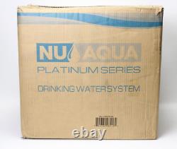 NU AQUA Platinum Series 5-Stage Filter System 100GPD Under Sink Reverse Osmosis