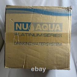 NU Aqua 5-Stage Under Sink Reverse Osmosis Water Filter System 100 GPD Platinum