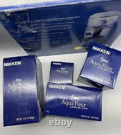Nikken PiMag Aqua Pour Deluxe Gravity Water Filter System 13631 New In Box