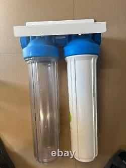 NuvoH2O Manor Duo Water Softener + Filtration System No Filters Included