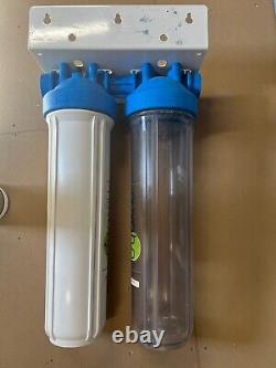 NuvoH2O Manor Duo Water Softener + Filtration System No Filters Included