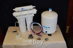 OCEANIC Reverse Osmosis Water Filter System 4 Stage 50 GPD RO MADE IN USA