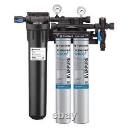 PENTAIR/EVERPURE EV932422-75 Water Filter System, 0.5 micron, 25 1/2 H