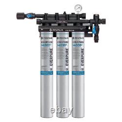 PENTAIR/EVERPURE EV932503-75 Water Filter System, 0.5 micron, 26 1/4 H