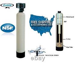 POE Water Filter System KDF85 GAC MediaGuard Iron/Hydrogen Sulfide Fleck 5600 2C