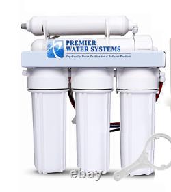 Premier 5 Stage Reverse Osmosis Water Filtration Core System 75 GPD Made in USA
